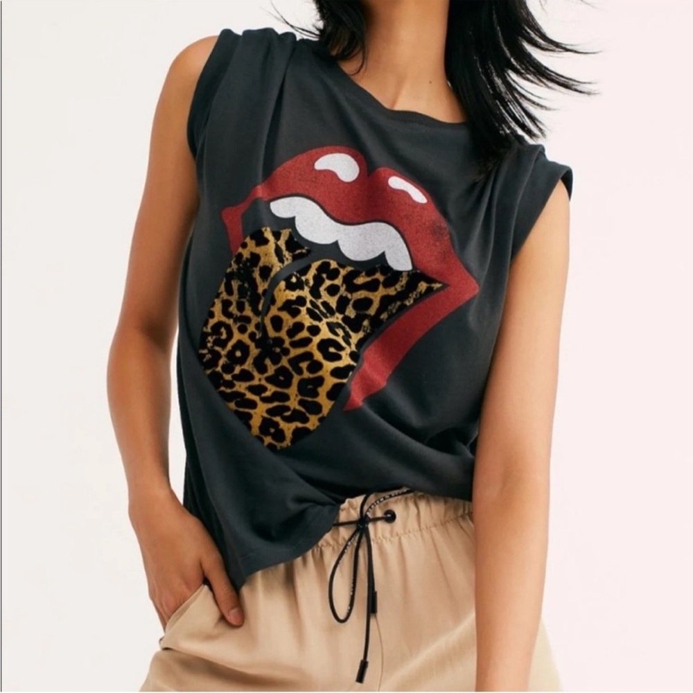 Free People Rolling Stone tee